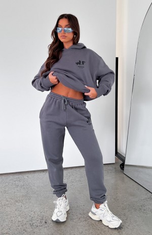 Grey White Fox The New Standard Women's Sweatpants | AKBV-45790