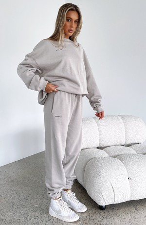 Light Brown White Fox Not An Issue Women's Sweatpants | ZPAV-71690