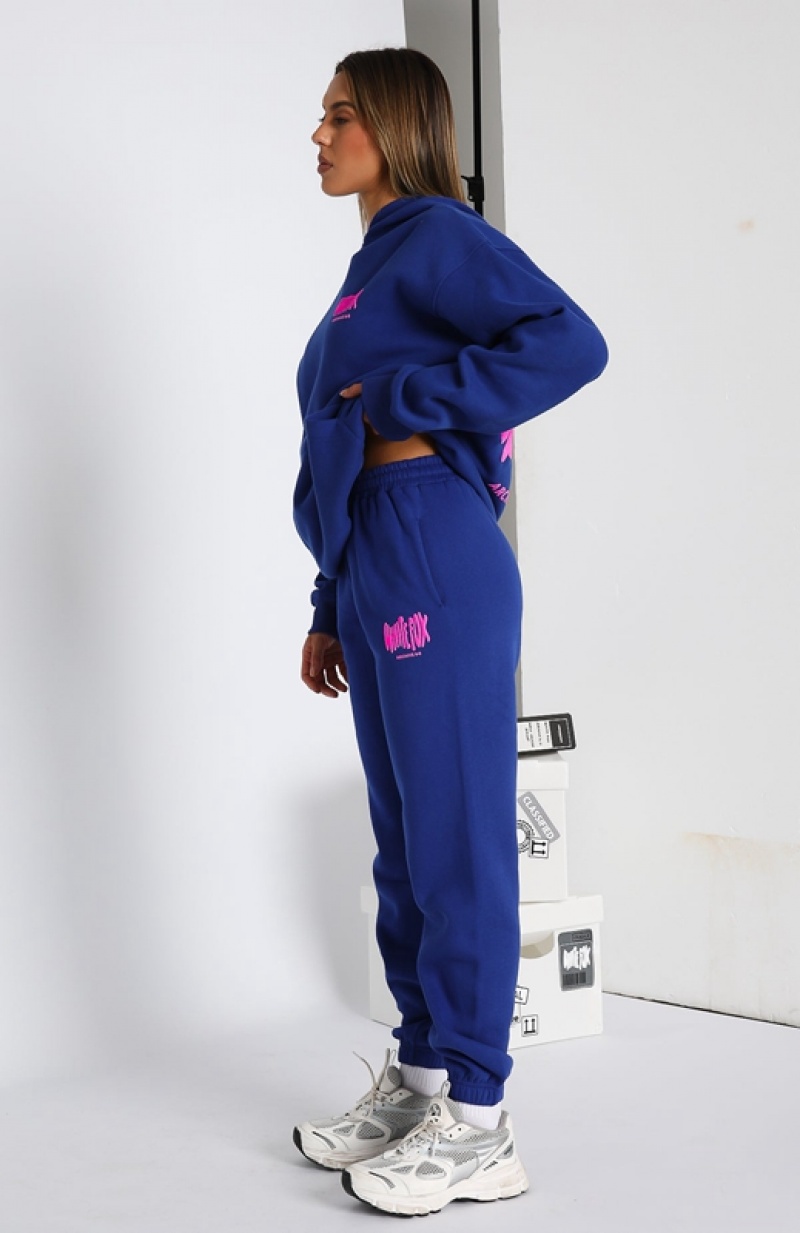 Blue White Fox Archive 6.0 Women's Sweatpants | DWKN-26845