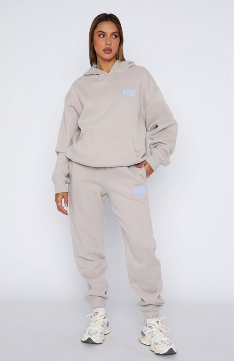 Grey White Fox Archive 6.0 Women's Sweatpants | HXMQ-17523