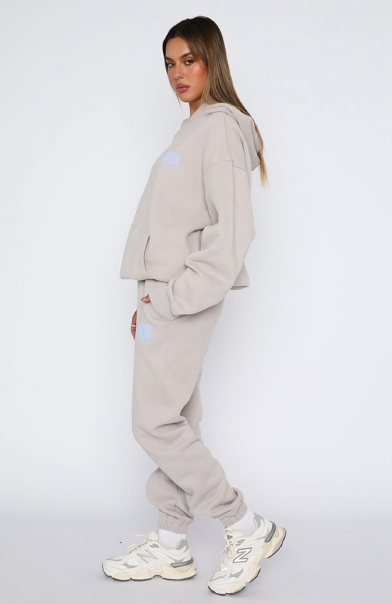 Grey White Fox Archive 6.0 Women's Sweatpants | HXMQ-17523