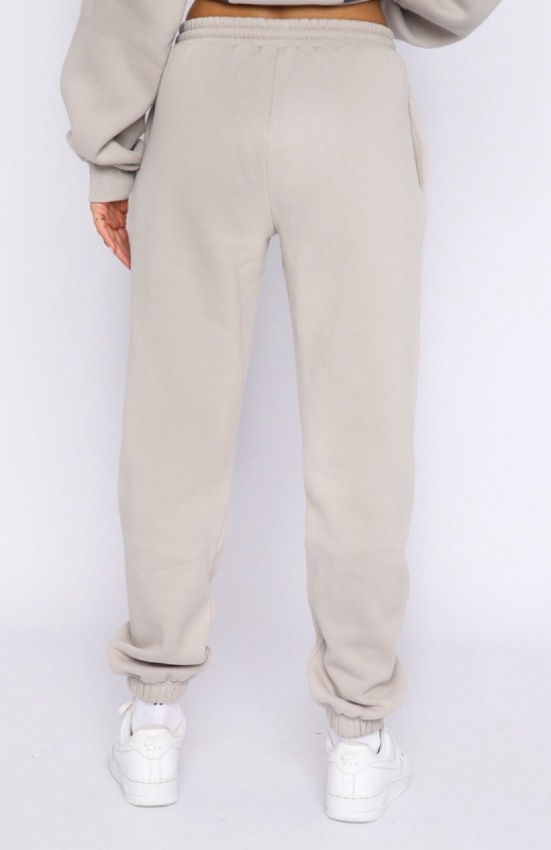 Grey White Fox Project 5 Women's Sweatpants | BTIF-95674