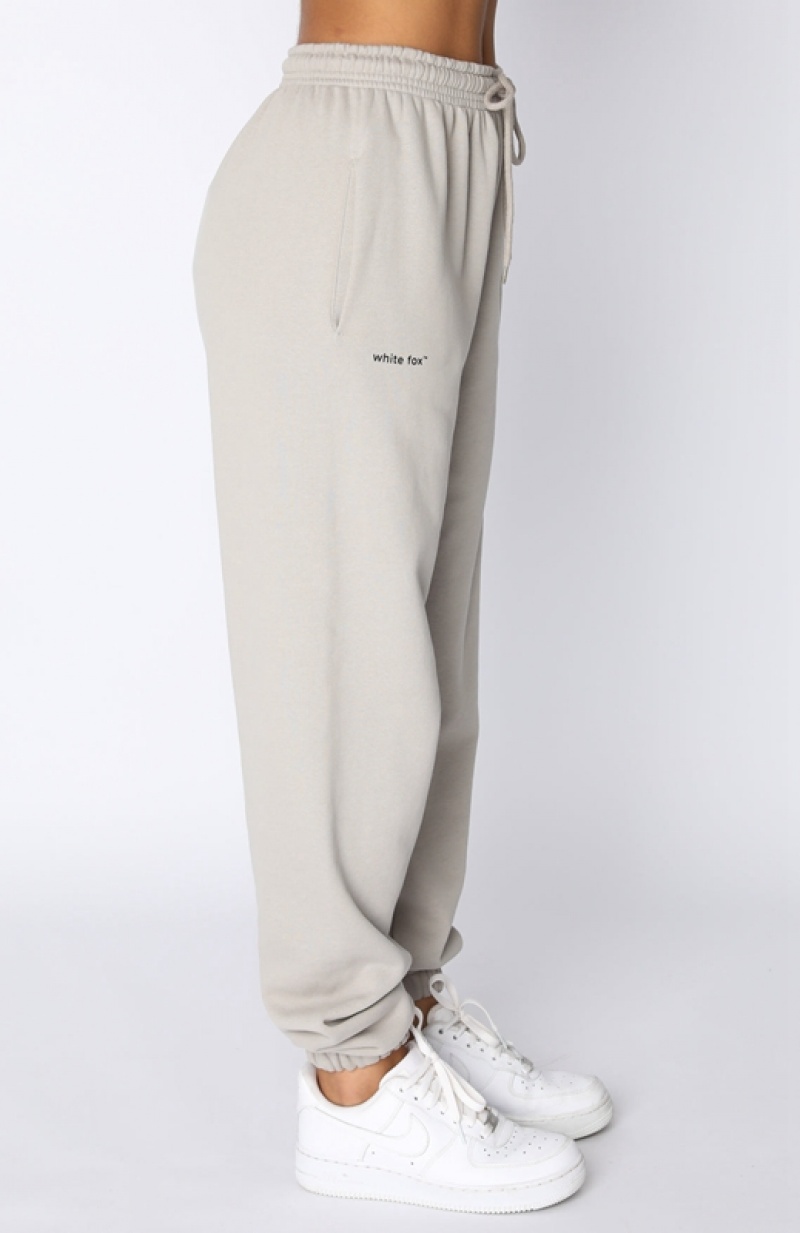 Light Brown White Fox Not An Issue Women's Sweatpants | ZPAV-71690