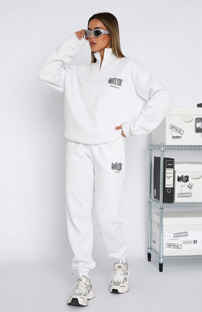 White White Fox Archive 6.0 Women's Sweatpants | QKLI-32490