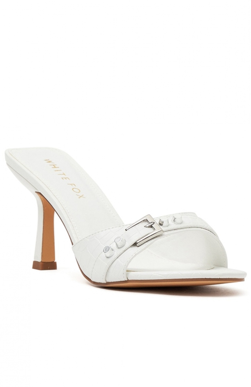 White White Fox Dalston Women's Heels | FCLN-24367