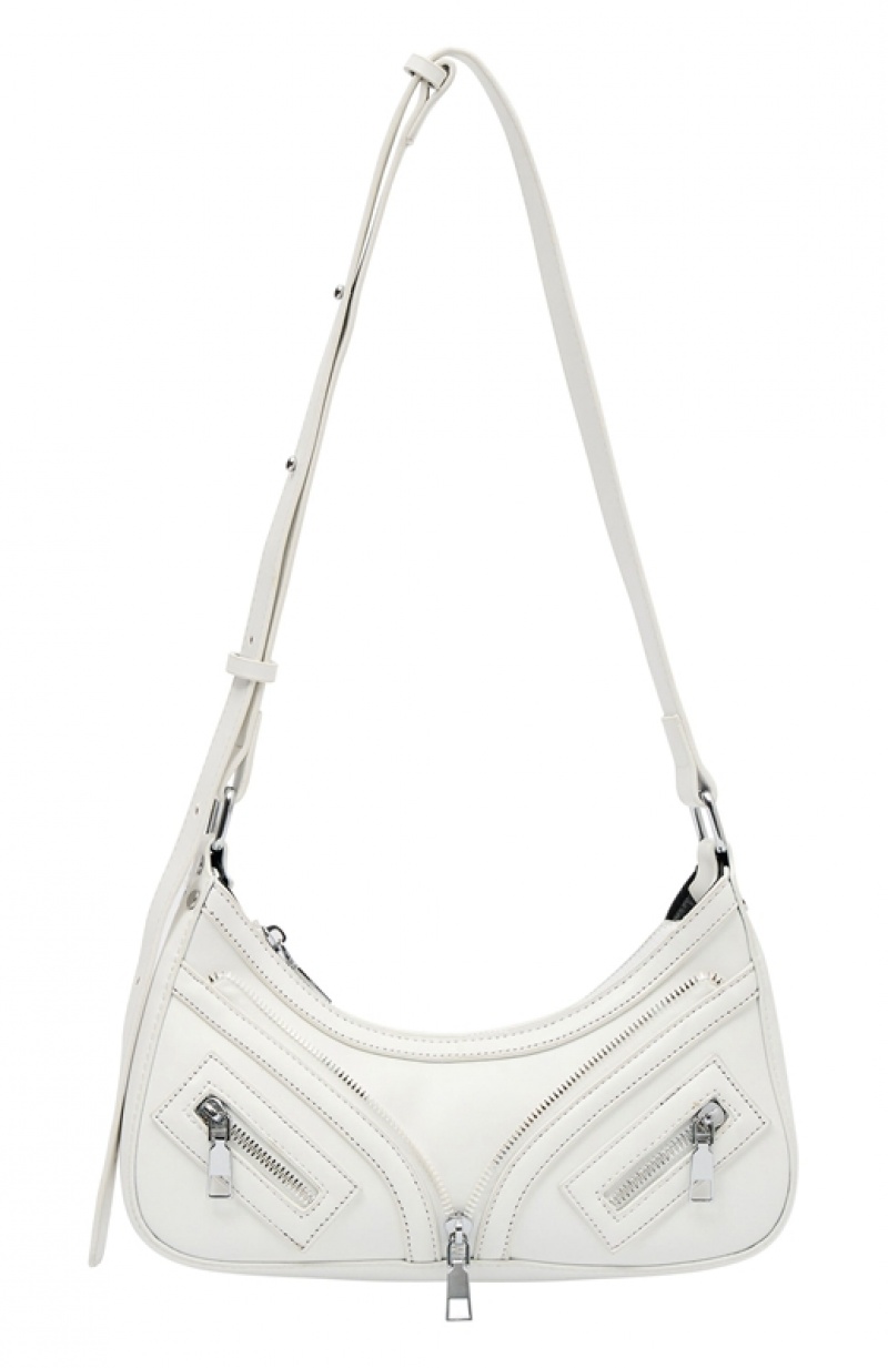 White White Fox Indie Women's Shoulder Bags | PBOR-61574