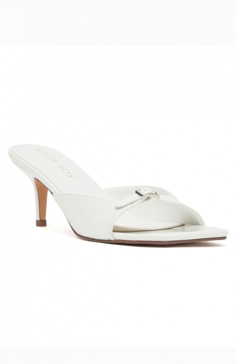 White White Fox Nico Women's Heels | JBPD-37184